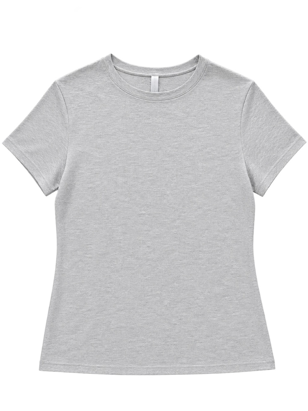 SKIMS Women's Crew Neck Short Sleeve Tee - Light Gray